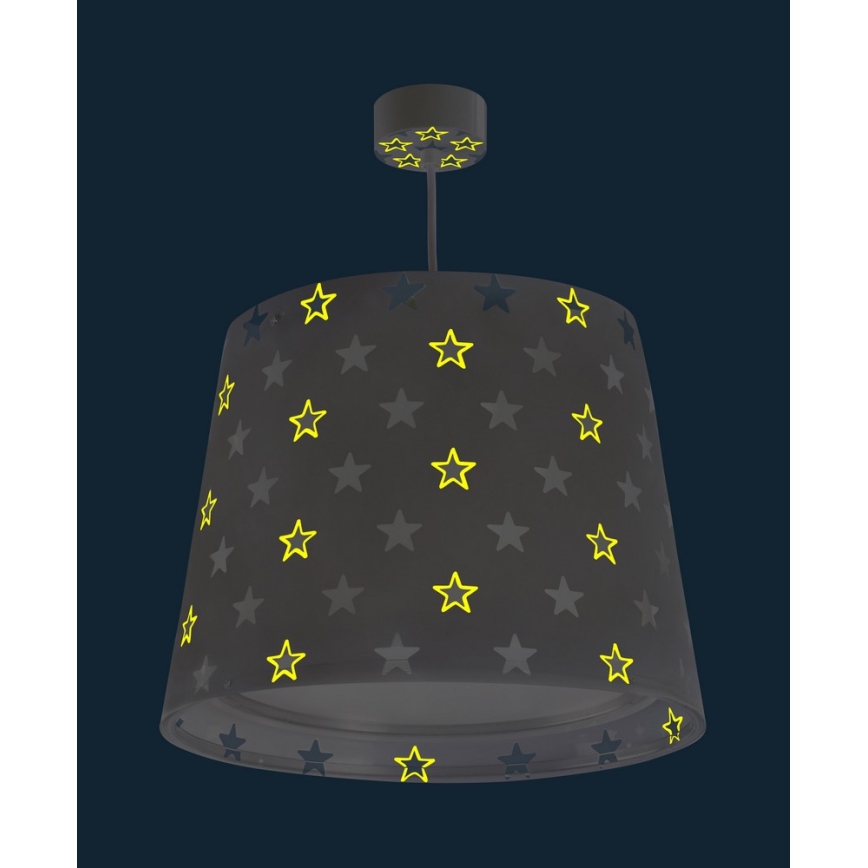 Dalber D-81212E - Bērnu lampa STARS 1xE27/60W/230V