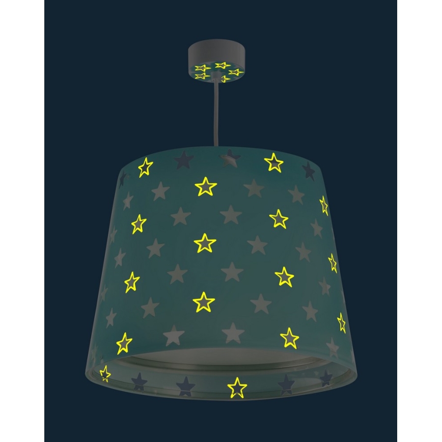 Dalber D-81212H - Bērnu lustra STARS 1xE27/60W/230V