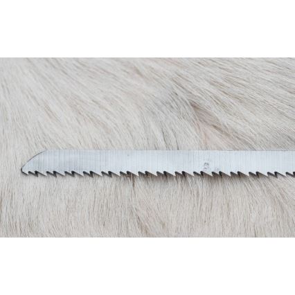 Damaskas medību ekspedīcijas nazis ar mini zāģīti 12 cm brieža rags