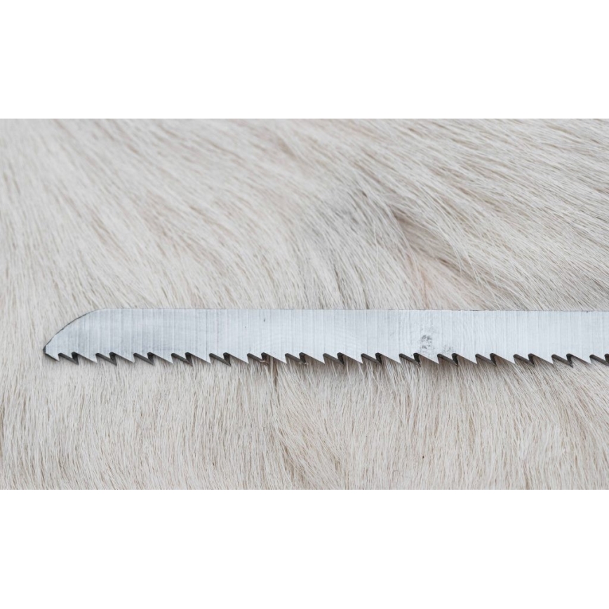 Damaskas medību ekspedīcijas nazis ar mini zāģīti 12 cm brieža rags