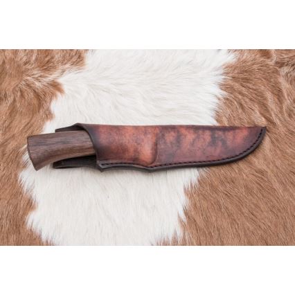 Damaskas medību nazis 11,8 cm rieksts/brieža rags