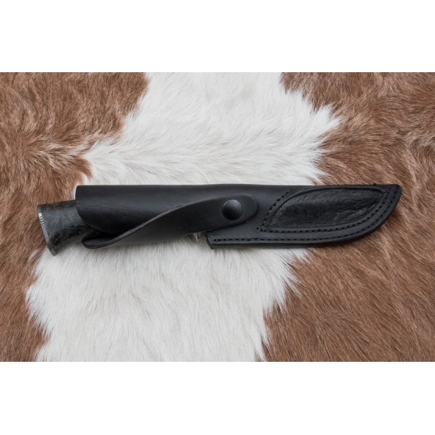 Damaskas medību nazis 13,8 cm Bērzs/kamieļa kauls