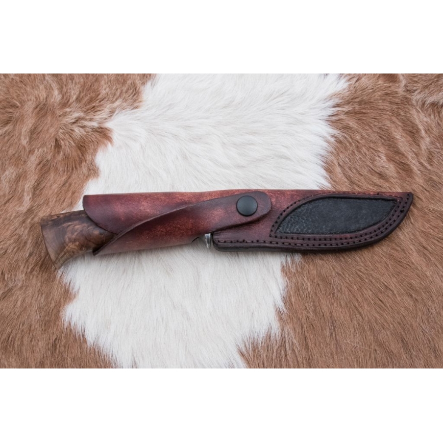 Damaskas medību nazis 13 cm papele/ebenkoks