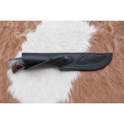 Damaskas medību nazis 14 cm kastaņkoks