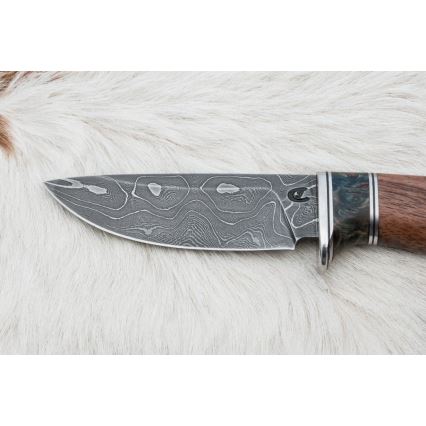 Damaskas medību nazis 9,7 cm rieksts/kļava