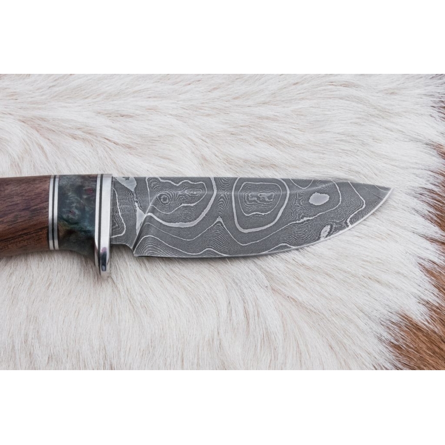 Damaskas medību nazis 9,7 cm rieksts/kļava