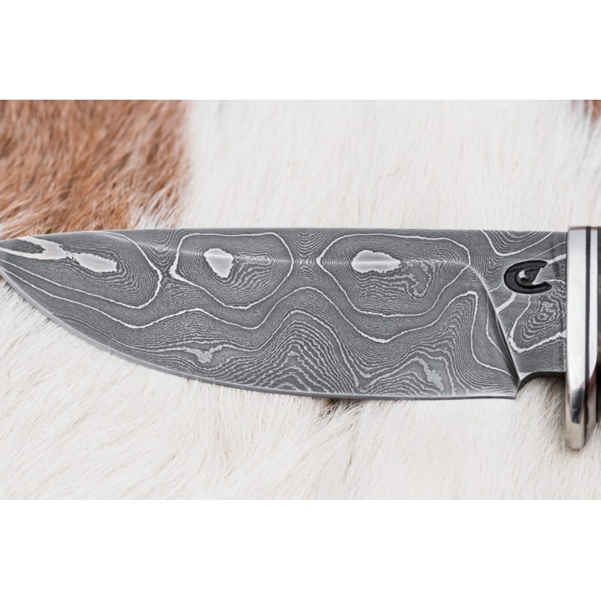 Damaskas medību nazis 9,7 cm rieksts/kļava