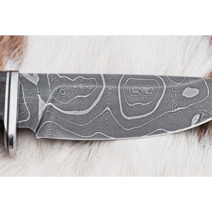 Damaskas medību nazis 9,7 cm rieksts/kļava