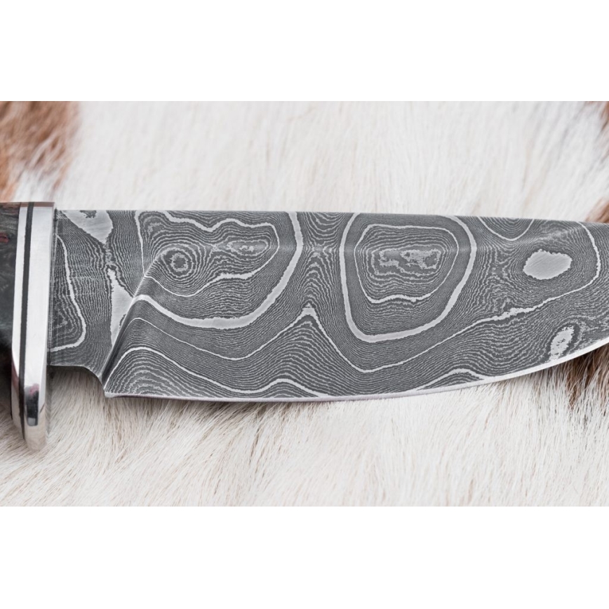 Damaskas medību nazis 9,7 cm rieksts/kļava
