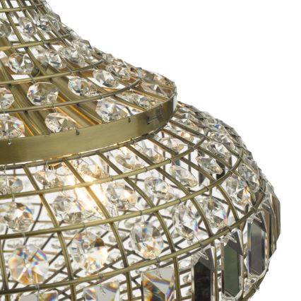 Där Lighting ASM0675 - Lustra ar ķēdi ASMARA 6xE14/40W/230V misiņš