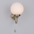 Där Lighting BAR0775 - Vannas istabas sienas lampa BARCLAY 1xE14/40W/230V IP44, misiņš