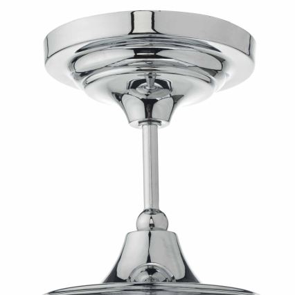 Där Lighting CAD0150 - Vannasistabas griestu lampa CADEN 1xE27/60W/230V IP44 pulēts hroms