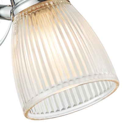 Där Lighting CED0738 - Vannas istabas sienas lampa CEDRIC 1xG9/25W/230V IP44 pulēts hroms