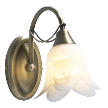 Där Lighting DOU0775 - Sienas lampa DOUBLET 1xE14/40W/230V misiņš