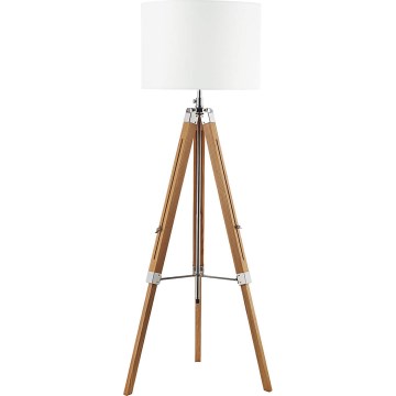 Där Lighting EAS4943 - Grīdas lampa EASEL 1xE27/60W/230V brūna