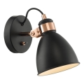 Där Lighting FRE0722 - Sienas virziena gaismeklis FREDERICK 1xE14/40W/230V melns