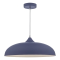 Där Lighting KAE0123 - Pakaramā lampa KAELAN ar vadu, 1xE27/60W/230V, zila