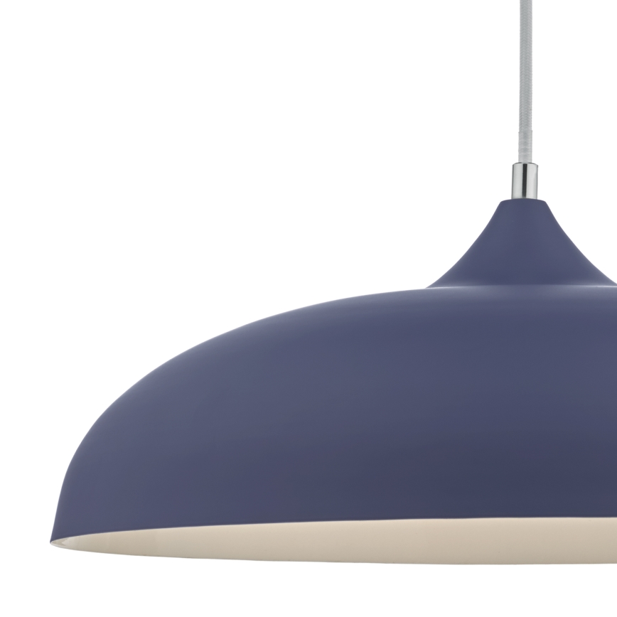 Där Lighting KAE0123 - Pakaramā lampa KAELAN ar vadu, 1xE27/60W/230V, zila