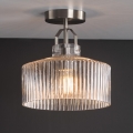 Där Lighting LEN4846 - Griestu lustra LENKA, piestiprināma, 1xE27/60W/230V, matēts hroms