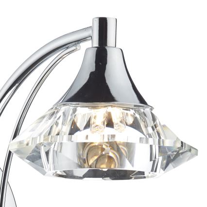 Där Lighting LUT0750 - Sienas lampa LUTHER 1xG9/40W/230V, spīdīgs hroms