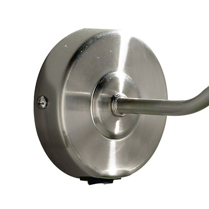 Där Lighting ONE6746 - Gleznu lampa ONEDIN 2xE14/25W/230V spīdīgs hroms