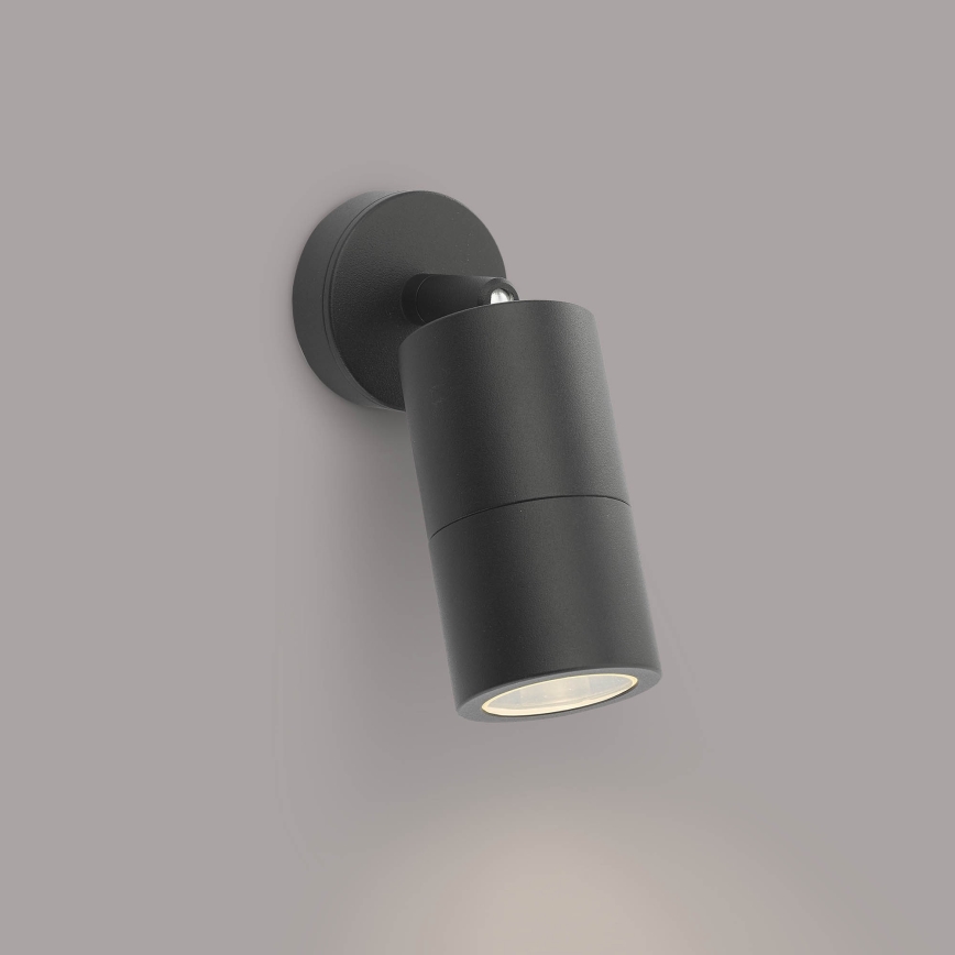 Där Lighting ORT0722 - LED āra sienas spotgaismeklis ORTEGA 1xGU10/5W/230V IP65 melns