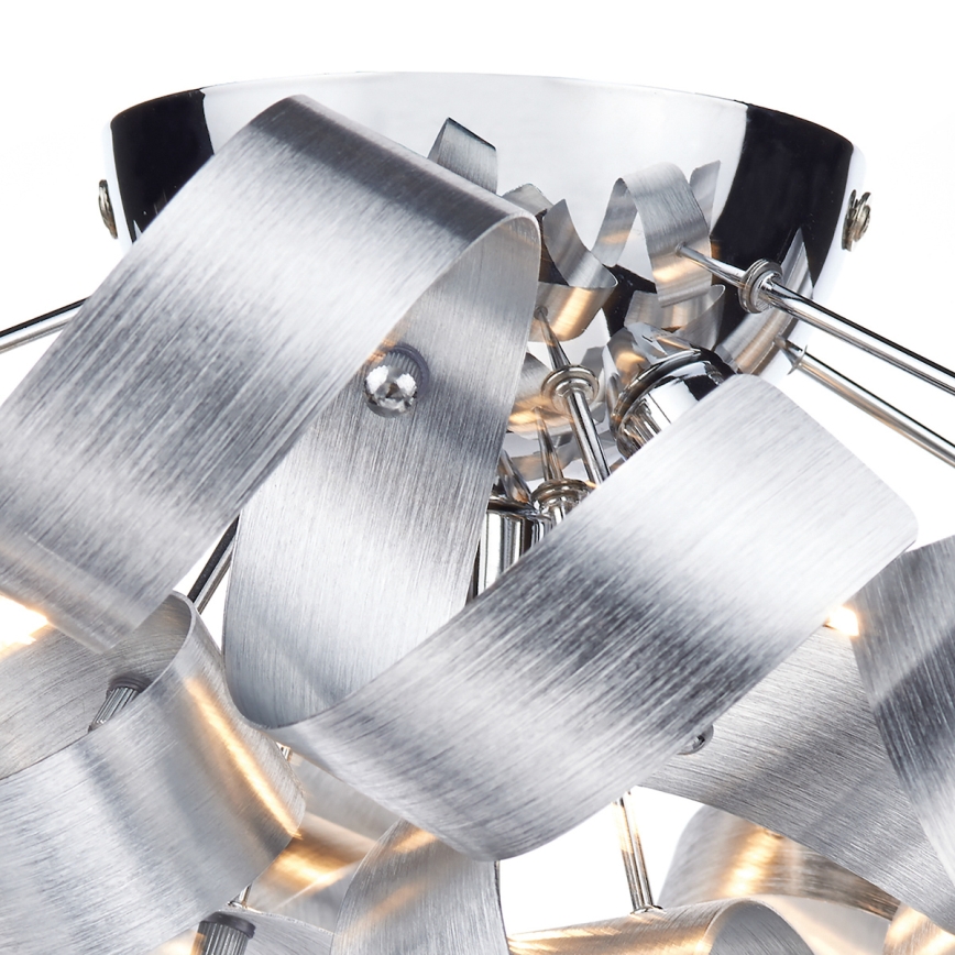 Där Lighting RAW0450 - Griestu lampa RAWLEY 4xG9/25W/230V matēts hroms