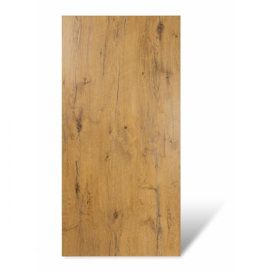 Darba galds BLAT 120x60 cm melns/brūns