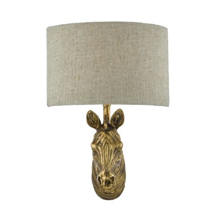 Där Lighting ABB0735 - Sienas lampa ABBY 1xE14/40W/230V lina/zelta