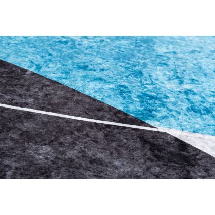 Daudzkrāsains neslīdošs paklājs PRINT SHINE 160x230 cm