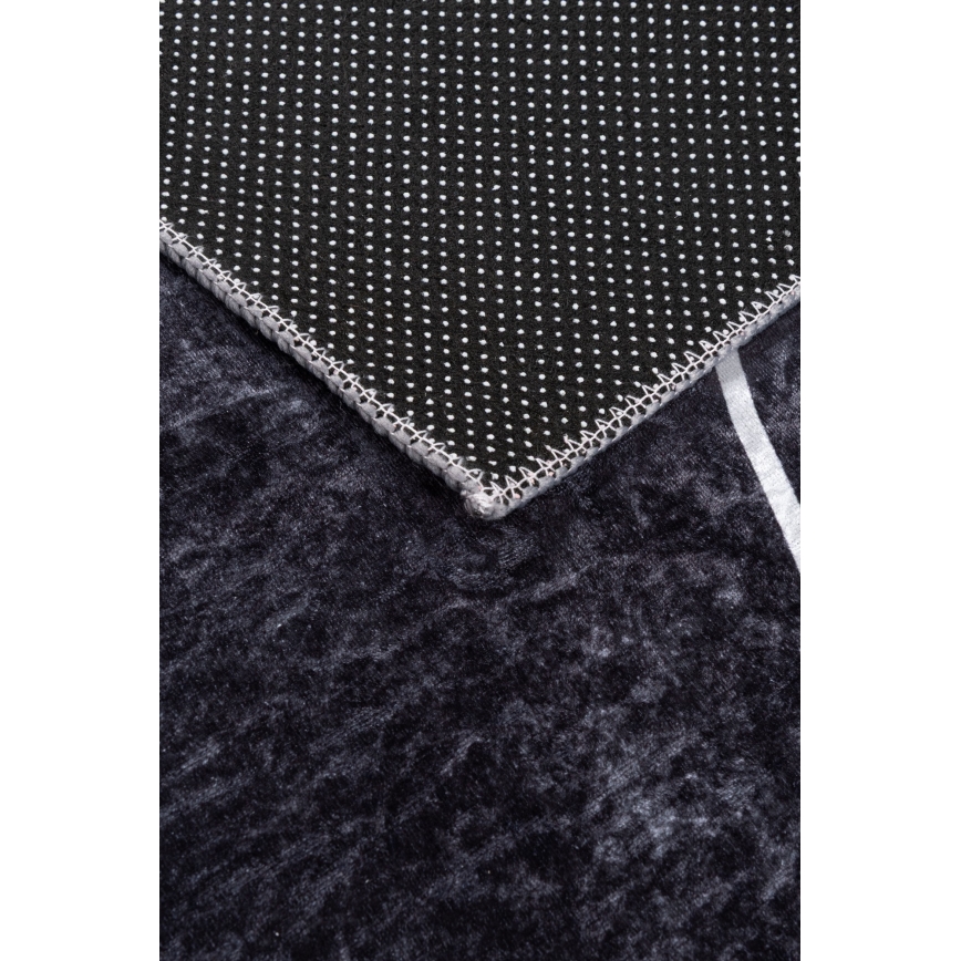 Daudzkrāsains neslīdošs paklājs PRINT SHINE 160x230 cm