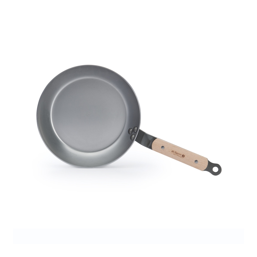 De Buyer 5710.24 - MINERAL B BOIS 24 cm tērauda panna