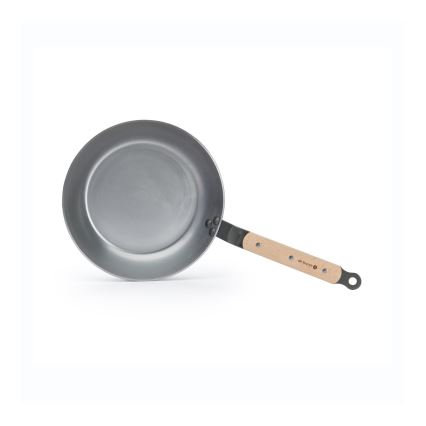 De Buyer 5710.26 - Panna MINERAL B BOIS 26 cm tērauds