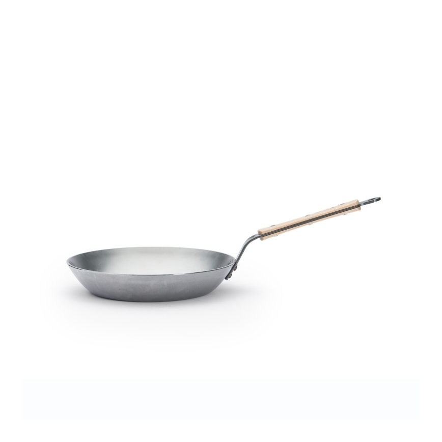 De Buyer 5710.26 - Panna MINERAL B BOIS 26 cm tērauds