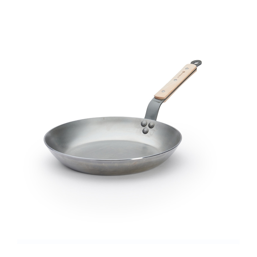 De Buyer 5710.28 - Panna MINERAL B BOIS 28 cm tērauda
