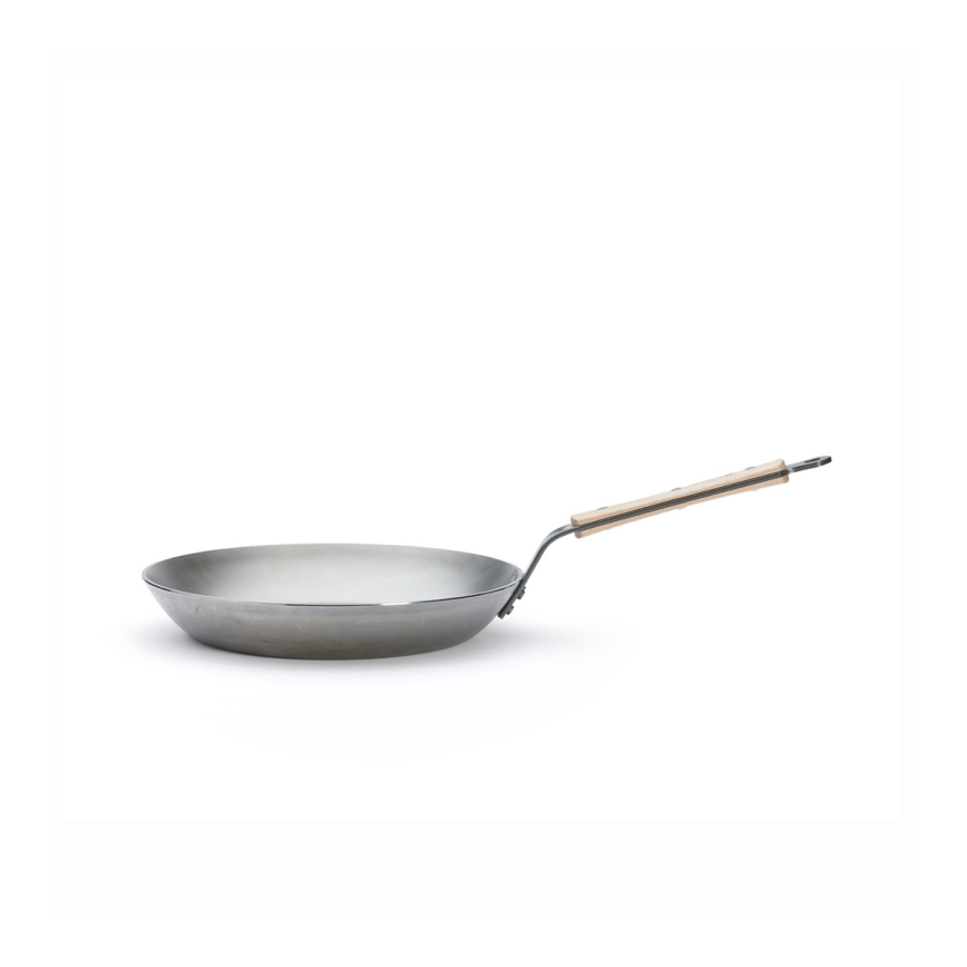 De Buyer 5710.28 - Panna MINERAL B BOIS 28 cm tērauda