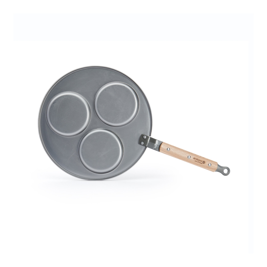 De Buyer 5712.03 - MINERAL B BOIS pankūku panna, 27 cm