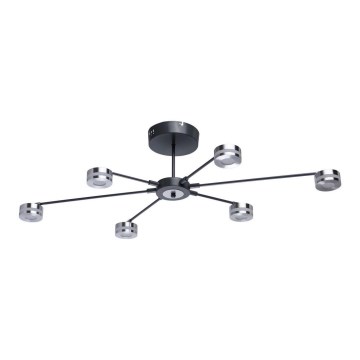 De Markt - LED Piestiprināma lustra BLACK 6xLED/5W/230V