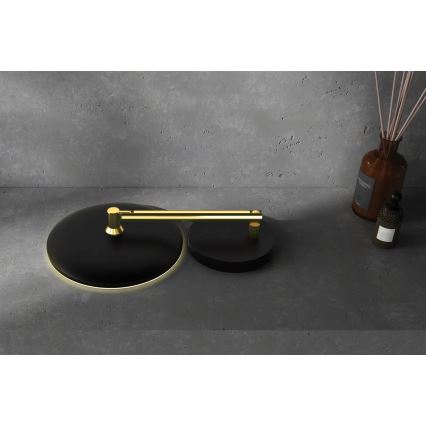 Deante ADI_Z812 - LED vannas istabas uzlādējams kosmētikas spogulis SILIA LED/5V 5000 mAh 2700-6500K IP44