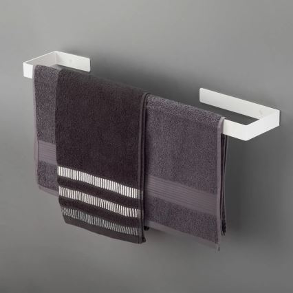 Deante ADM_A621 - sienas dvieļu pakaramais MOKKO 60 cm balts