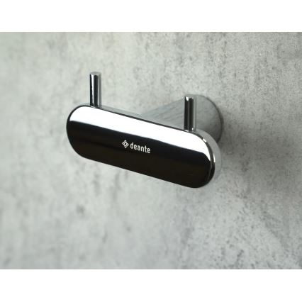 Deante ADR_0121 - Sienas āķis ROUND spīdīgs hroms