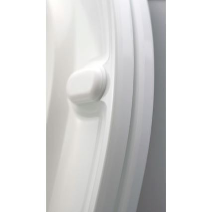 Deante CDJD6RPS - Brīvi stāvošs tualetes pods ar tualetes vāku JASMIN keramika/balta