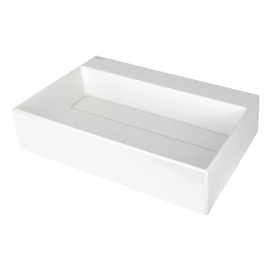 Deante CQR_AU6M - Galda virsmas izlietne CORREO 40x60 cm granīts/alabastrs