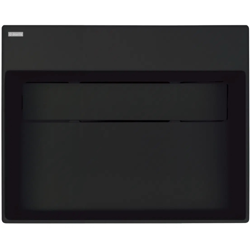 Deante CQR_NU5M - Galda virsmas izlietne CORREO 40x50 cm granīts/melna