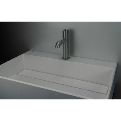 Deante CQR_SU6M - Galda virsmas izlietne CORREO 40x60cm granīts/metāliski pelēka