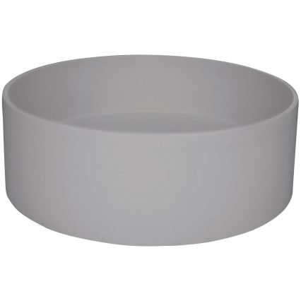 Deante CQS_SU4S - Virsmas uzstādāma izlietne SILIA Ø 36 cm granīta/metāliska pelēka