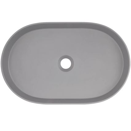 Deante CQS_SU6S - Virsmas uzstādāmā izlietne SILIA 35x55 cm granīta/metāliski pelēka