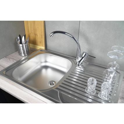 Deante ZM5_3110 - Virtuves izlietne TANGO 50x80 cm decor
