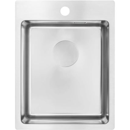 Deante ZPO_010E - Virtuves izlietne OLFATO 50,5x39 cm matēts tērauds