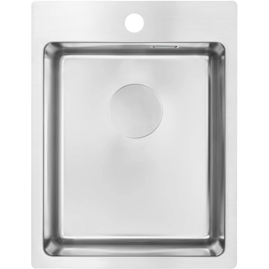 Deante ZPO_010E - Virtuves izlietne OLFATO 50,5x39 cm matēts tērauds